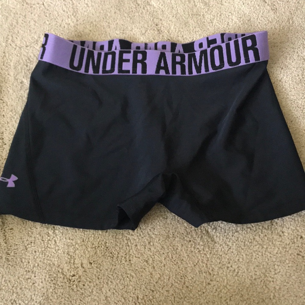 Athletic spandex shorts